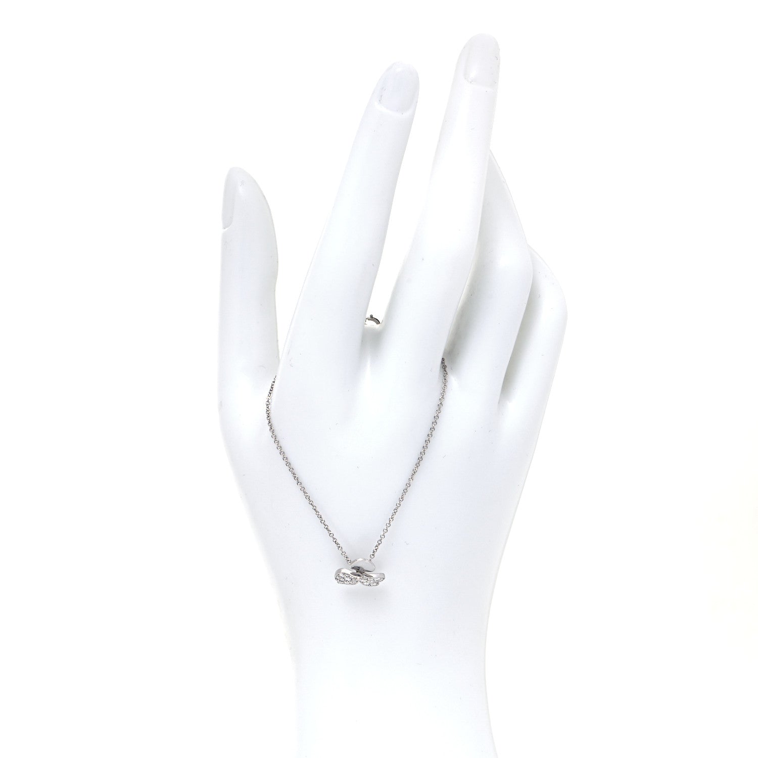 Tiffany Platinum Diamond Paper Flowers Bracelet 2 of 5
