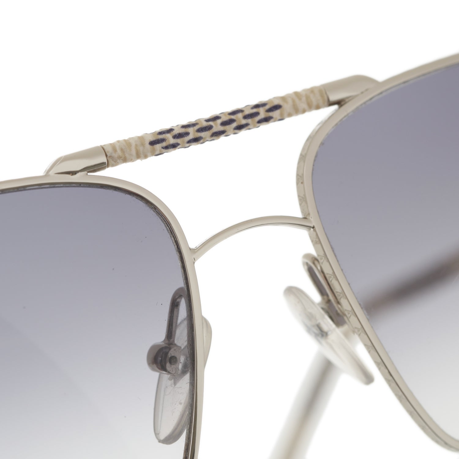 Louis Vuitton Damier Azur Canvas Conspiration Carre Sunglasses 10 of 12