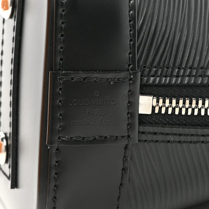 Louis Vuitton Epi Jacquard Alma BB Black 6 of 9