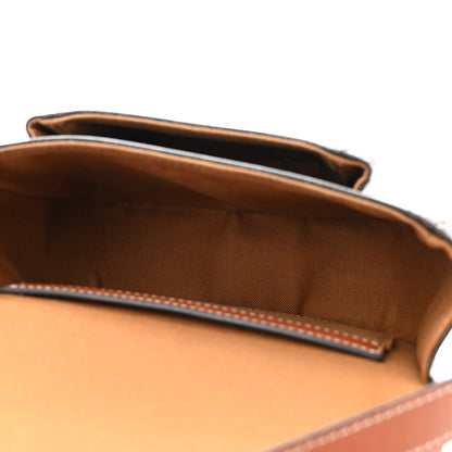Celine Triomphe Canvas Medium Folco Bag Tan 5 of 10