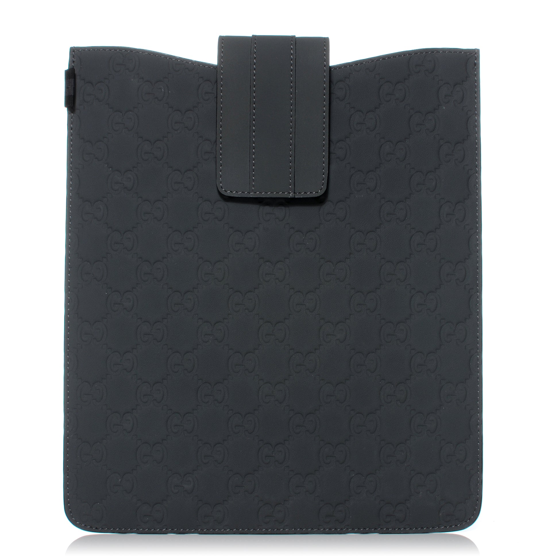 Gucci Rubber Guccissima Ipad Case Charcoal 1 of 6