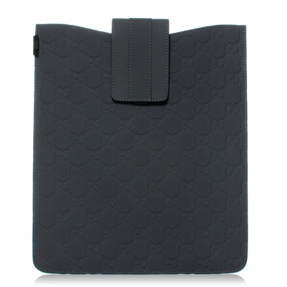 Gucci Rubber Guccissima Ipad Case Charcoal 1 of 6
