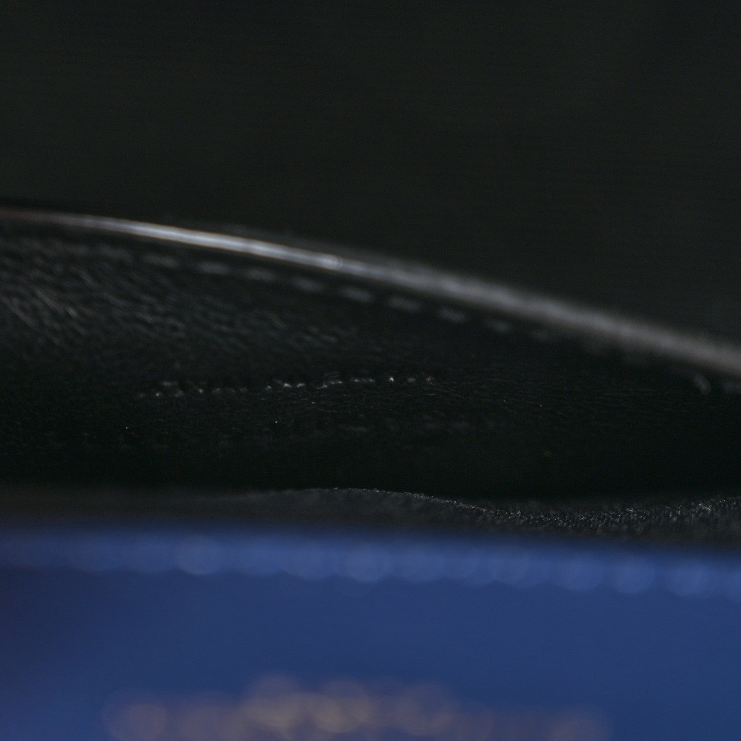 Saint Laurent Grain De Poudre Textured Mixed Matelasse Triquilt Small Monogram Satchel Blue Charron 7 of 14