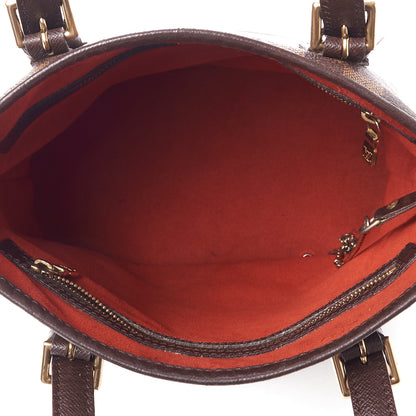 Louis Vuitton Damier Ebene Marais Bucket 23 7 of 11
