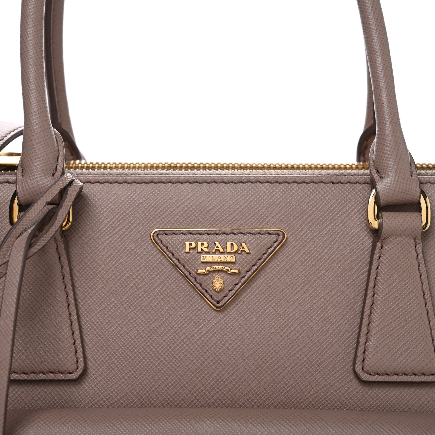 Prada Saffiano Lux Galleria Front Pocket Tote Cipria 9 of 11