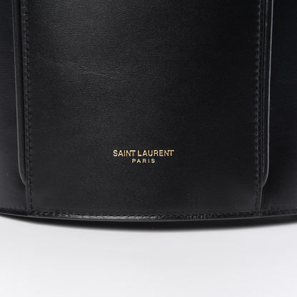 Saint Laurent Smooth Calfskin Medium Talitha Bucket Bag Black 7 of 9