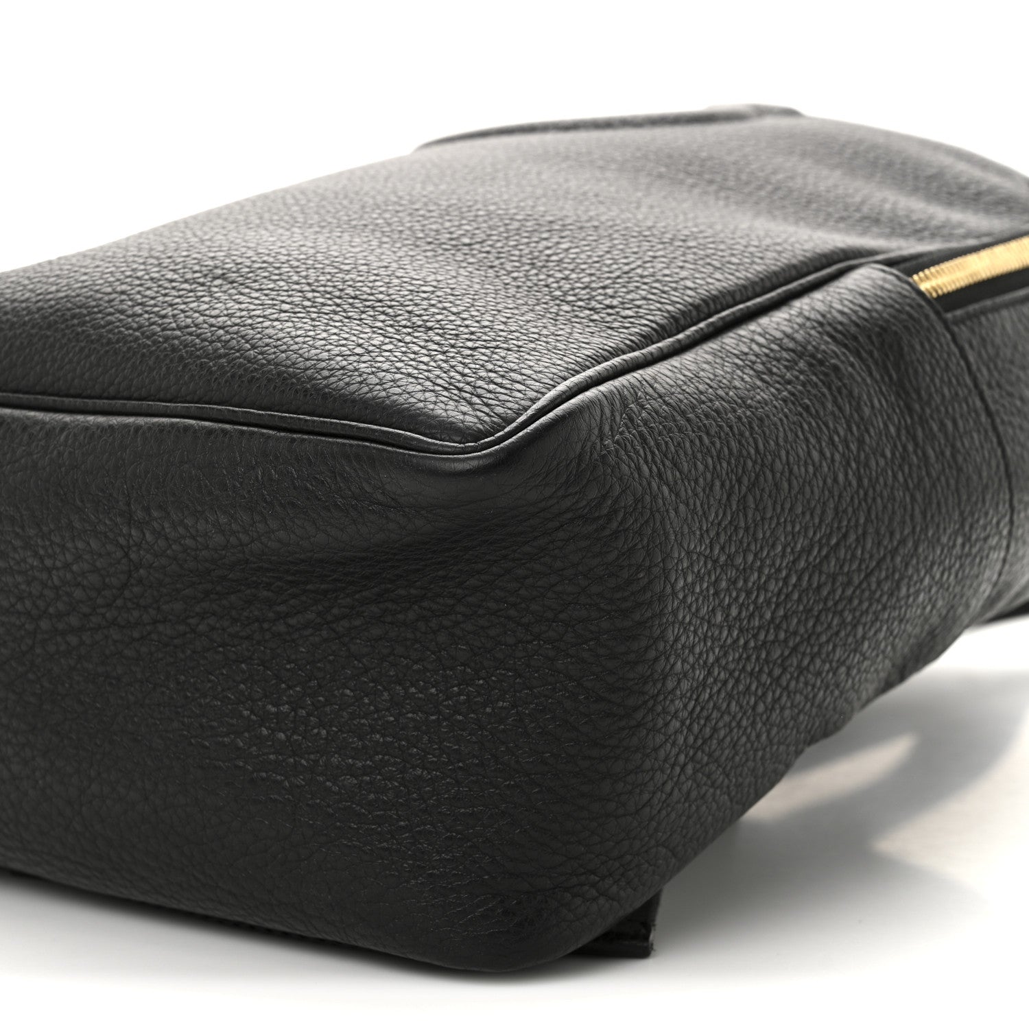 Salvatore Ferragamo Calfskin Gancio XL City Backpack Black 9 of 9