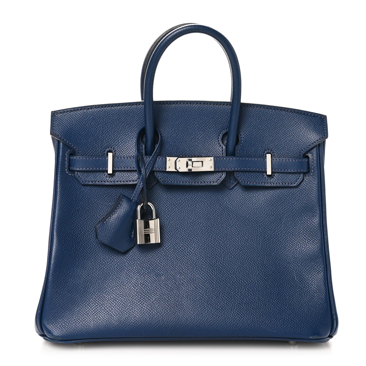 Hermes Epsom Birkin 25 Bleu De Malte 1 of 12