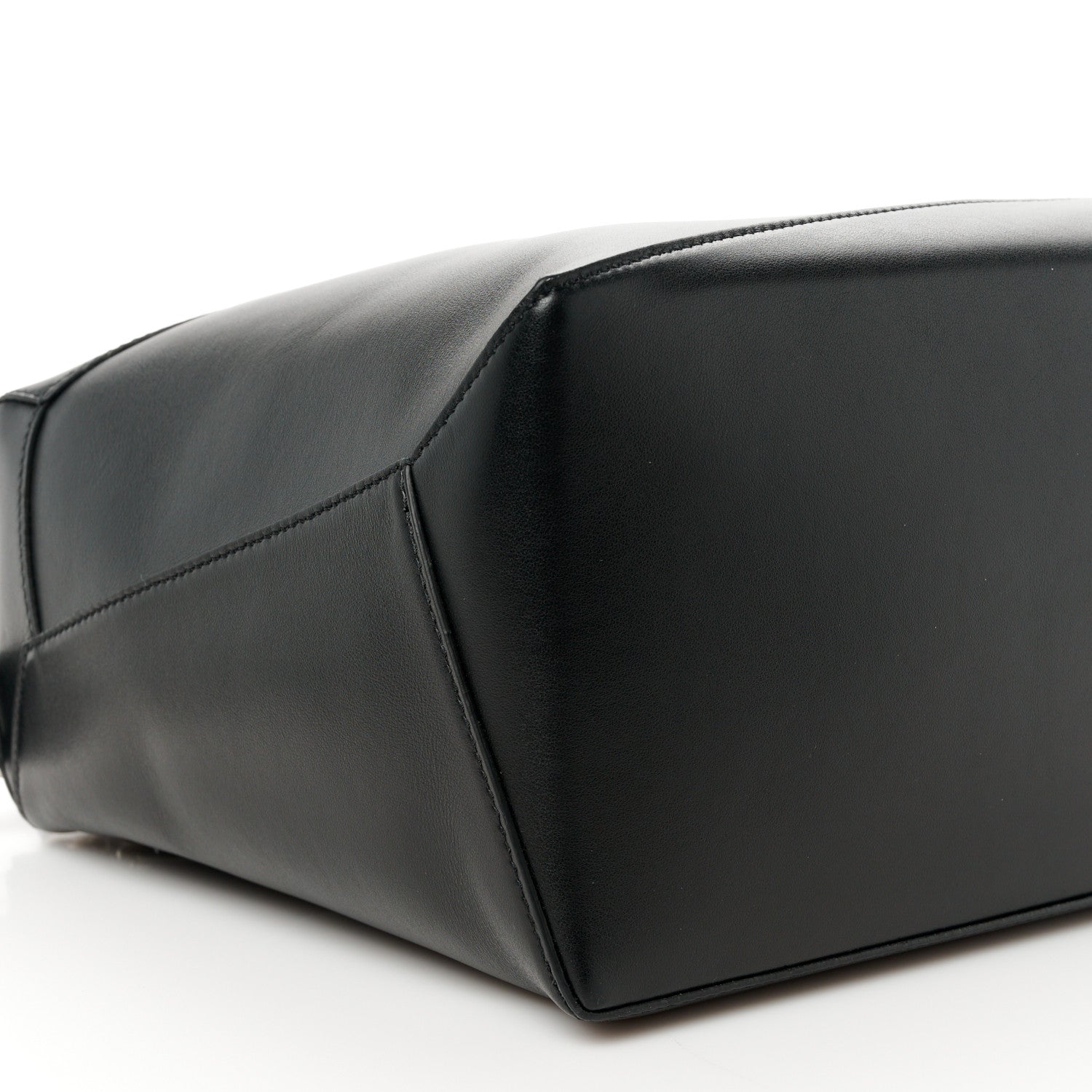 Loewe Calfskin Large Puzzle Edge Bag Black 9 of 10