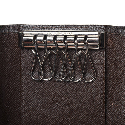 Louis Vuitton Taiga 6 Key Holder Grizzli 8 of 14
