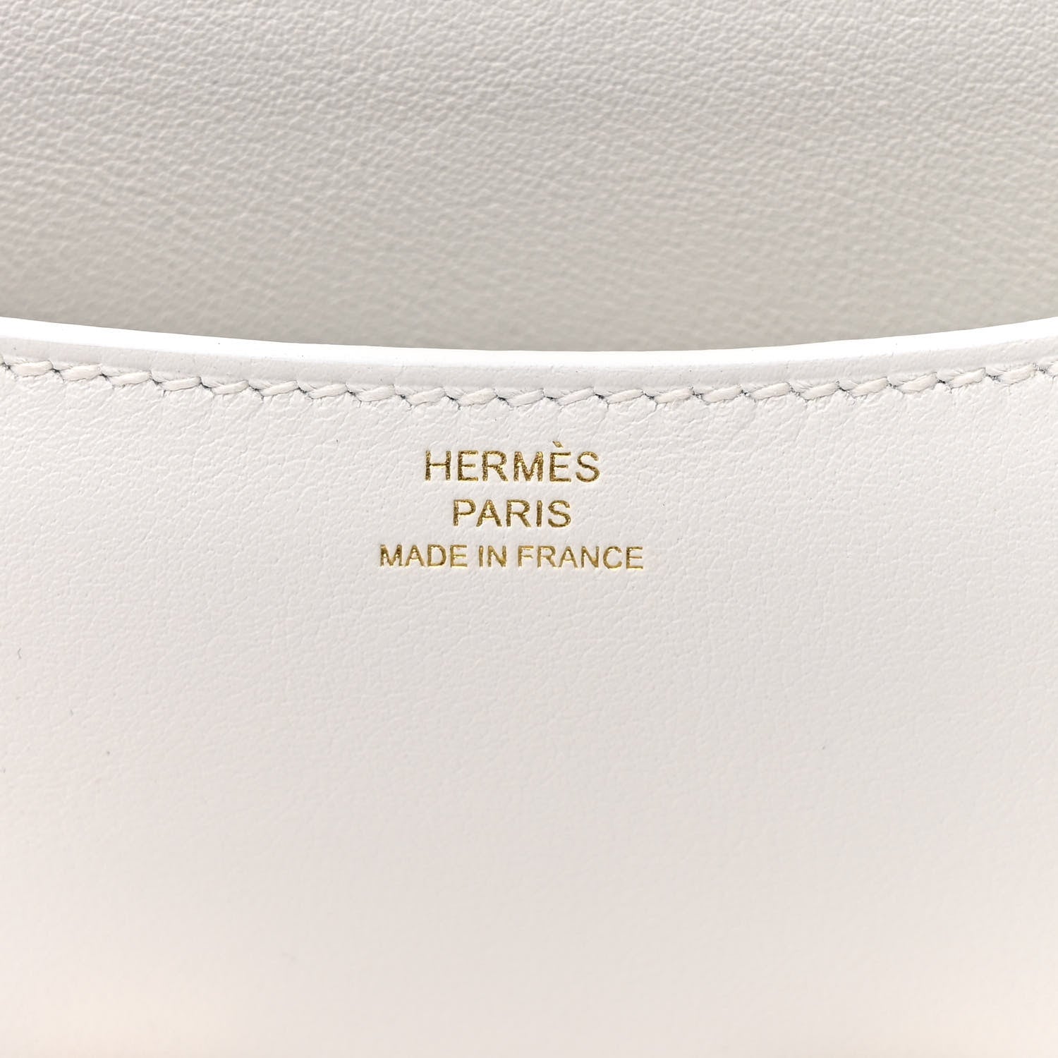 Hermes Swift Constance 18 New White 12 of 23