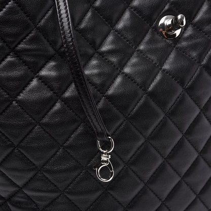 Chanel Lambskin Quilted Large Urban Spirit Backpack Black 7 of 10