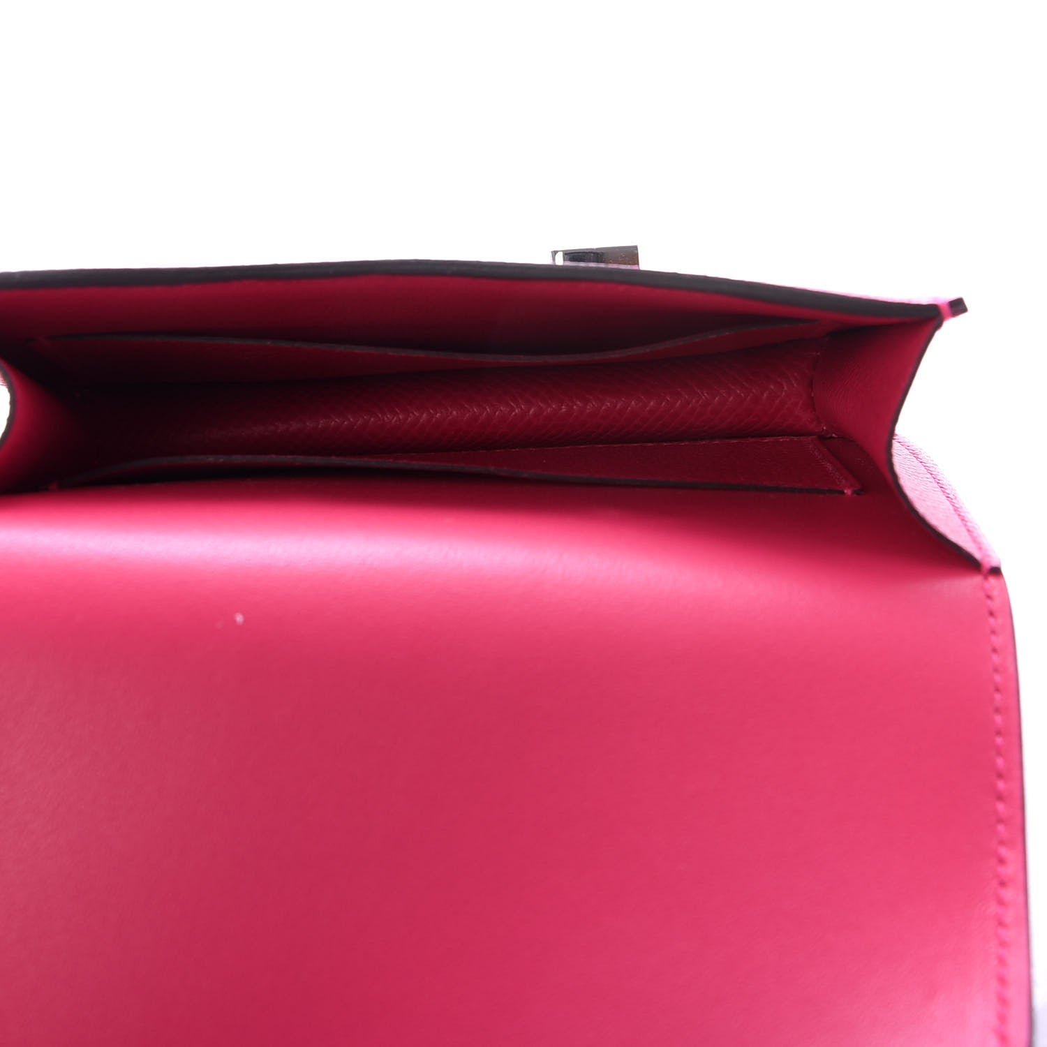 Hermes Epsom Constance Slim Wallet Rose Mexico 5 of 7