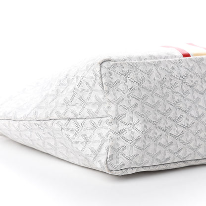 Goyard Goyardine Saint Louis PM White 7 of 8