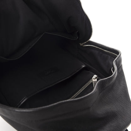 Saint Laurent Lambskin Mini City Backpack Black 4 of 9