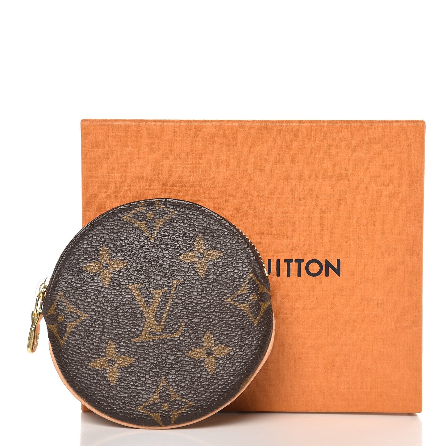 Monogram Round Coin Purse