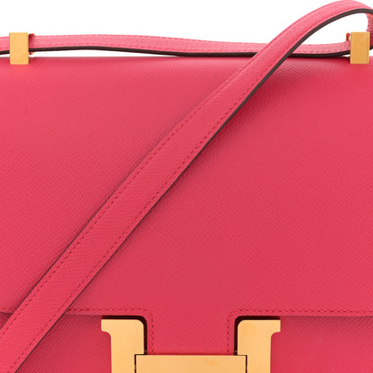 Hermes Epsom Constance 24 Rose Extreme 8 of 13