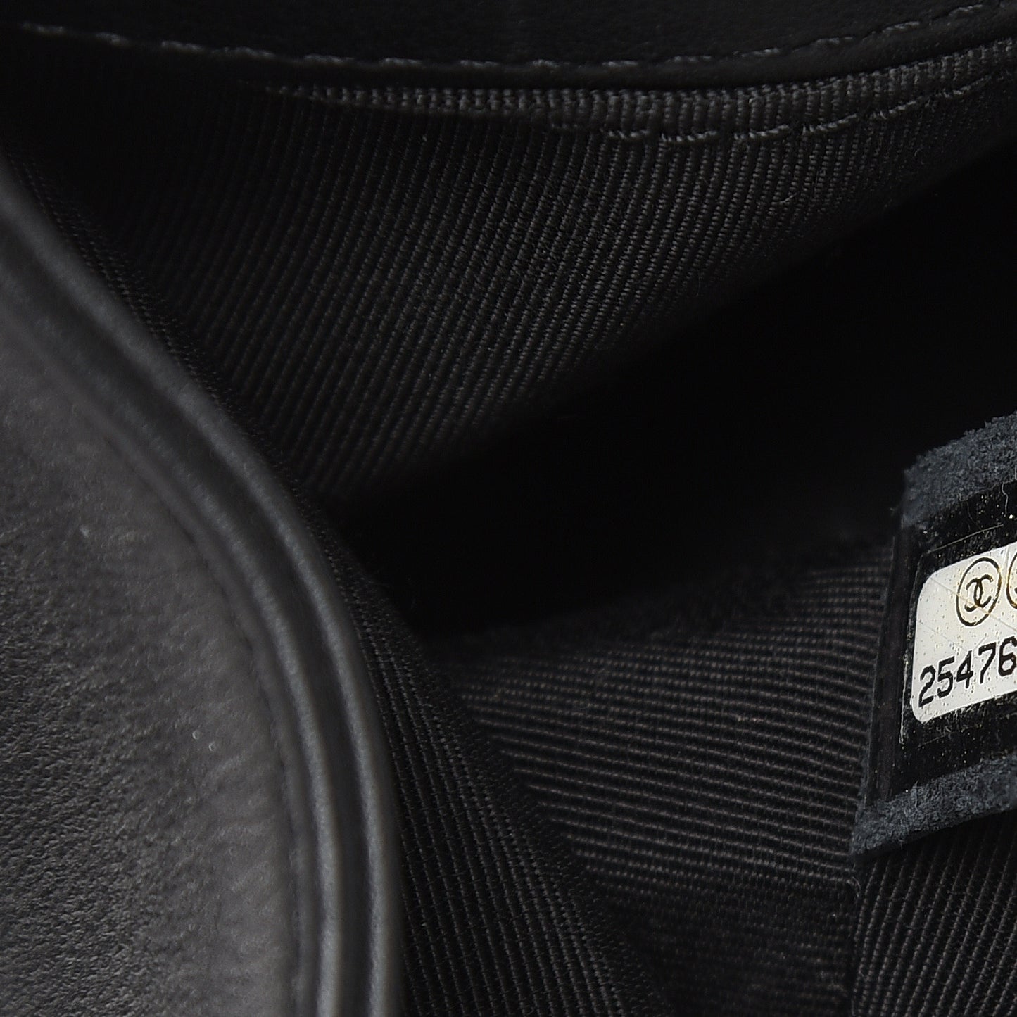 Calfskin Quilted Medium Boy Flap So Black