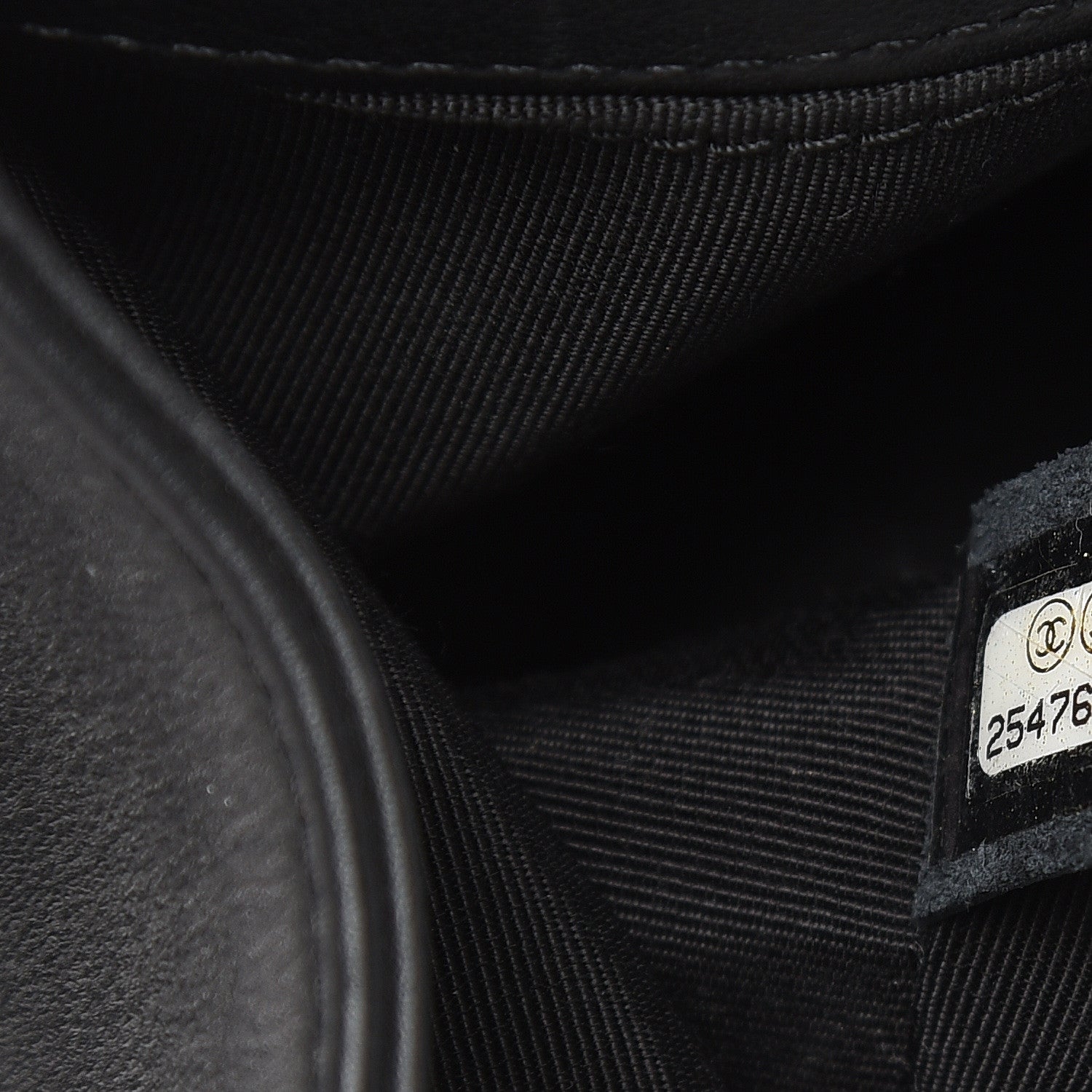 Chanel Calfskin Quilted Medium Boy Flap So Black 7 of 14