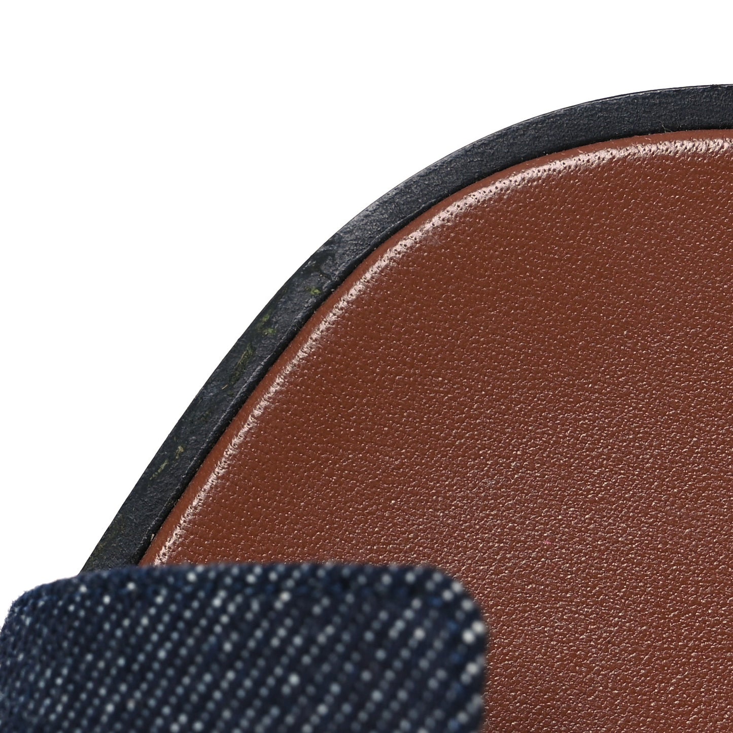 Denim Canvas Oran Sandals 36.5 Bleu Brut