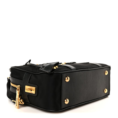 Prada Tessuto Nylon Saffiano Bauletto Black 4 of 10