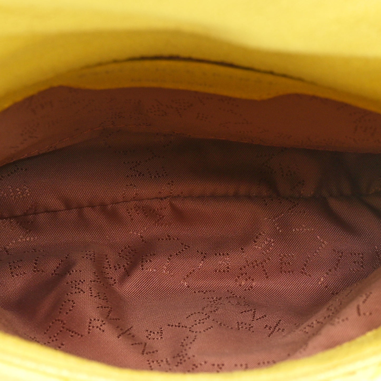 Shaggy Deer Quilted Mini Falabella Canary