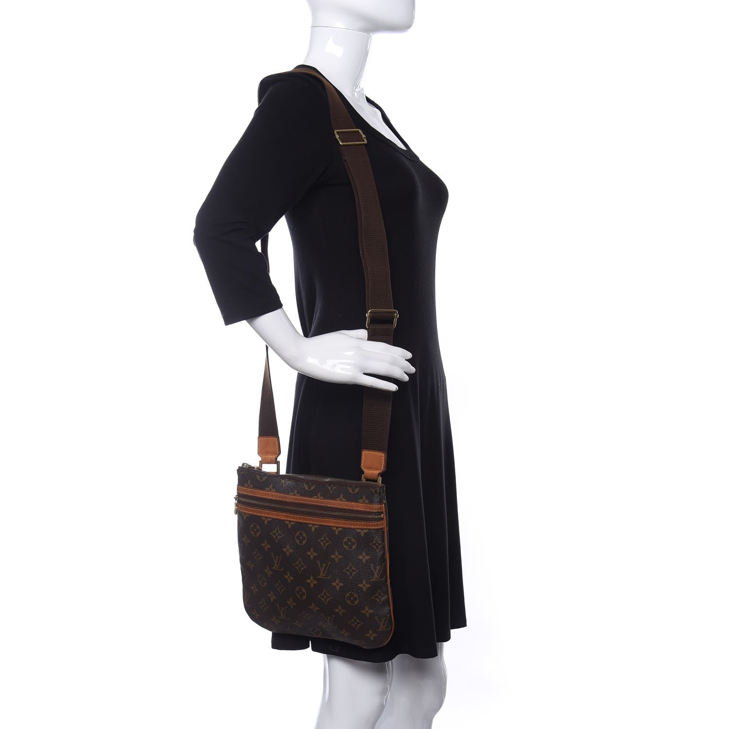Louis Vuitton Monogram Bosphore Pochette 2 of 9