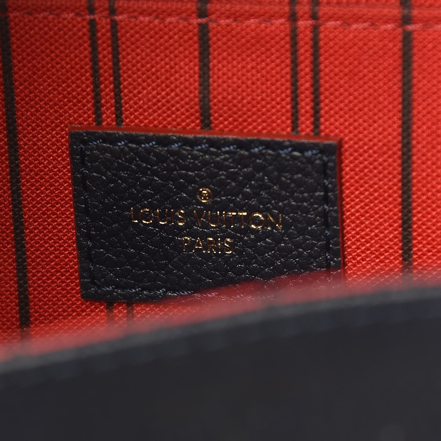 Louis Vuitton Empreinte Pochette Metis Marine Rouge 9 of 12