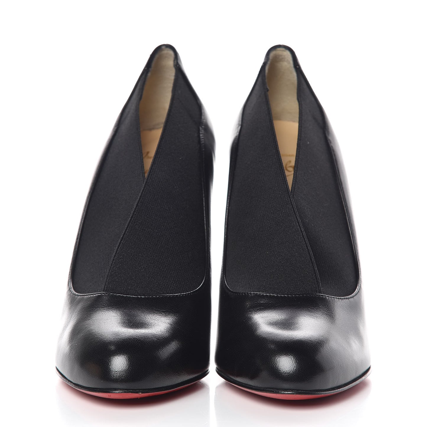 Shiny Nappa Toot Couverte 100 Pumps 36 Black