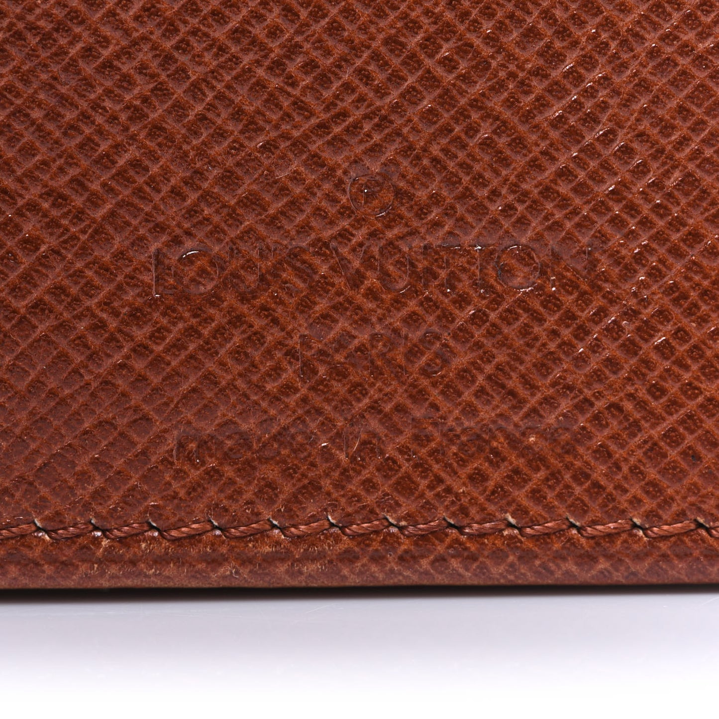 Monogram Porte Valeurs Checkbook Wallet