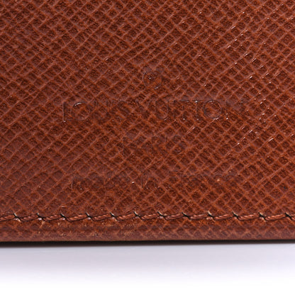 Louis Vuitton Monogram Porte Valeurs Checkbook Wallet 6 of 10