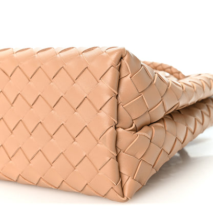 Bottega Veneta Nappa Intrecciato Small Andiamo Shoulder Bag Biscuit 9 of 9
