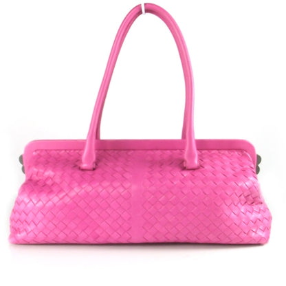 Bottega Veneta Woven Leather Doctor Bag Pink 1 of 8