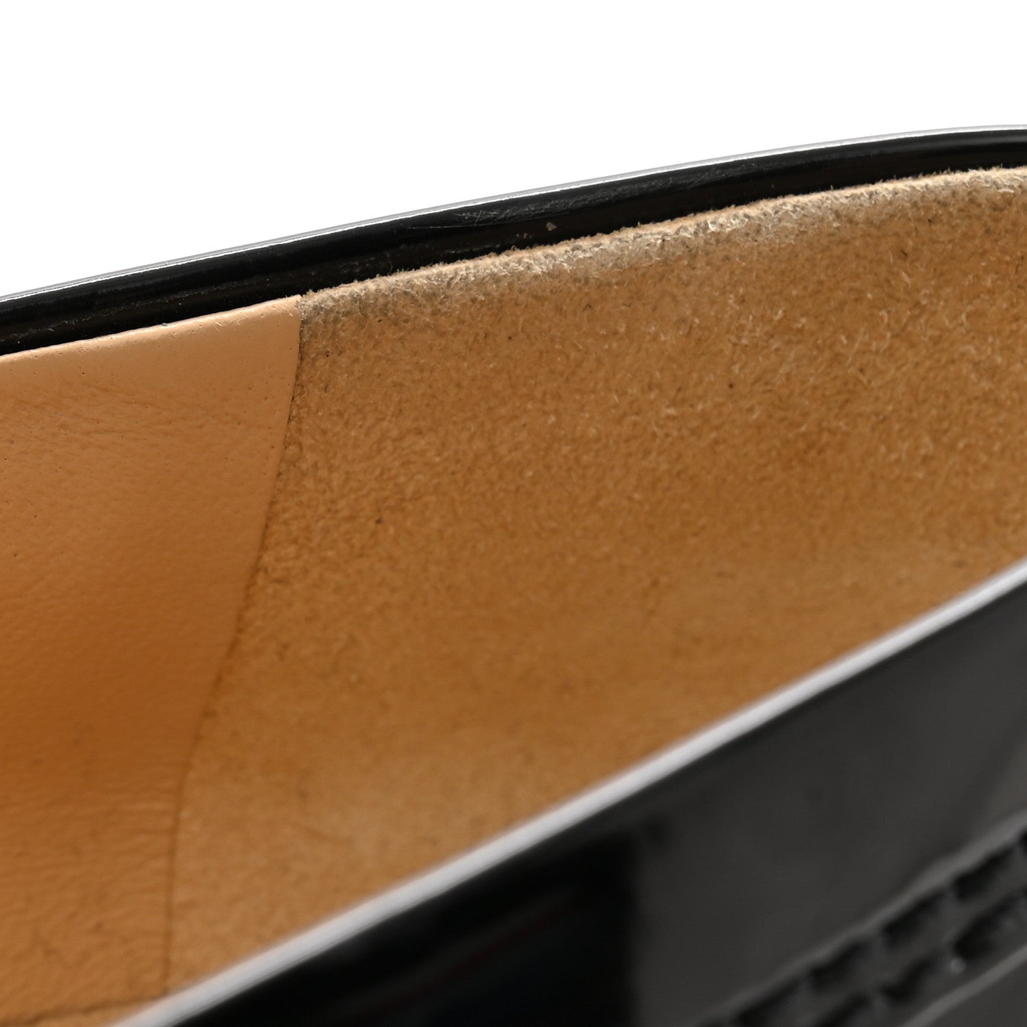 Chanel Shiny Calfskin Logo Loafers 39 Black 9 of 12