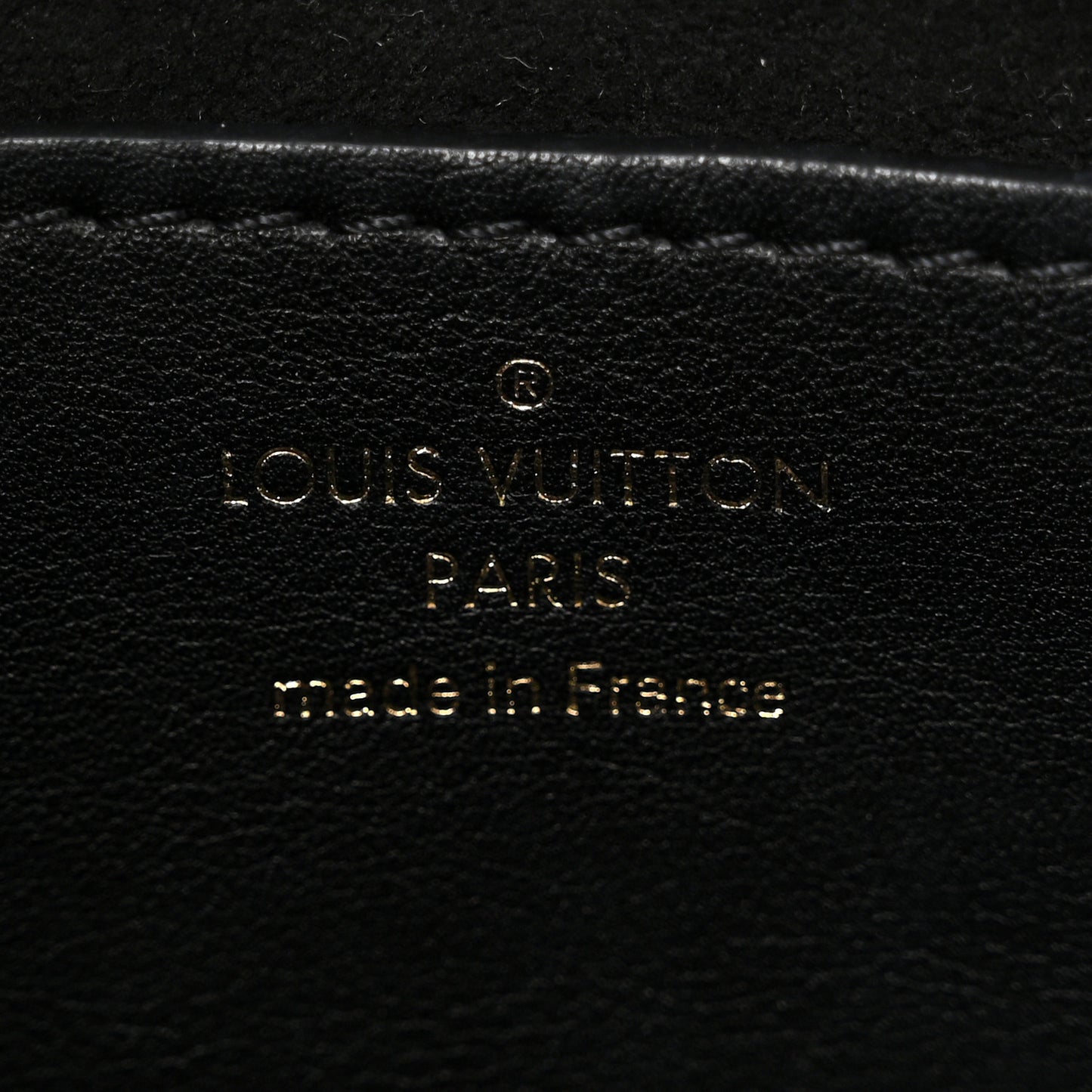 Calfskin Since 1854 Embroidered Twist MM Black