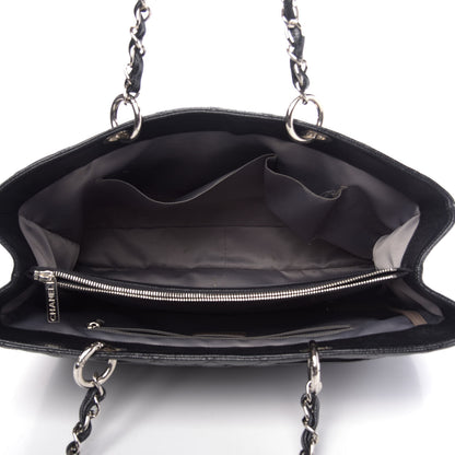 Chanel Caviar Quilted XL Grand Shopping Tote GST Black 5 of 15