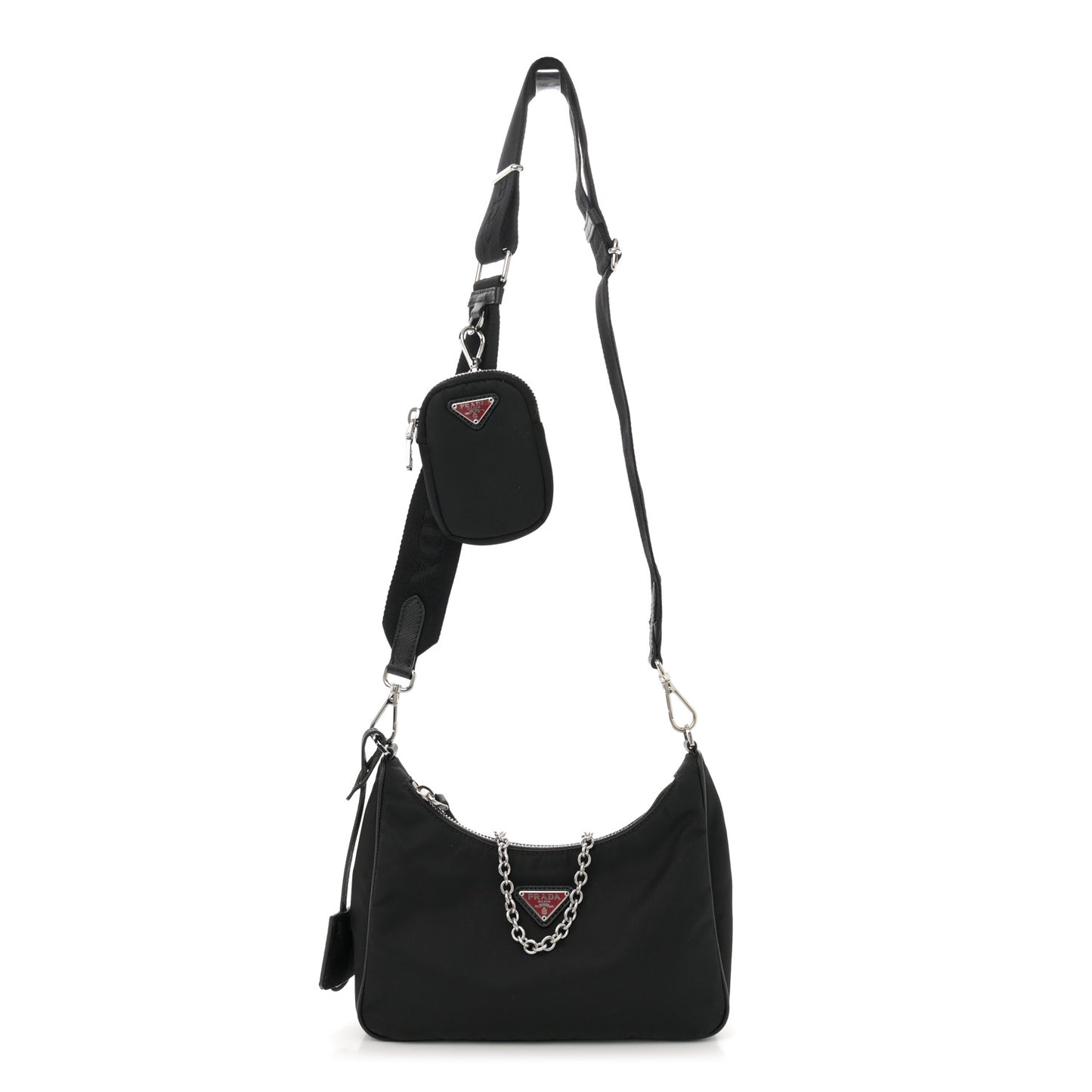 Nylon Lunar New Year Re-Edition 2005 Shoulder Bag Black