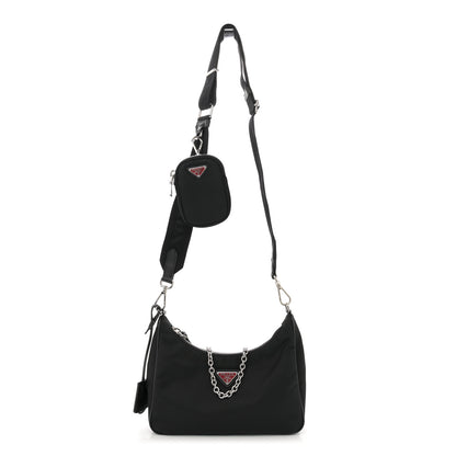 Prada Nylon Lunar New Year Re-Edition 2005 Shoulder Bag Black 1 of 10