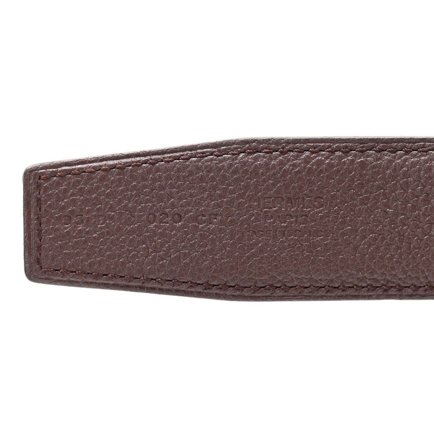 Hermes Box 135 Togo 38mm Royal Belt Black Chocolate 4 of 7