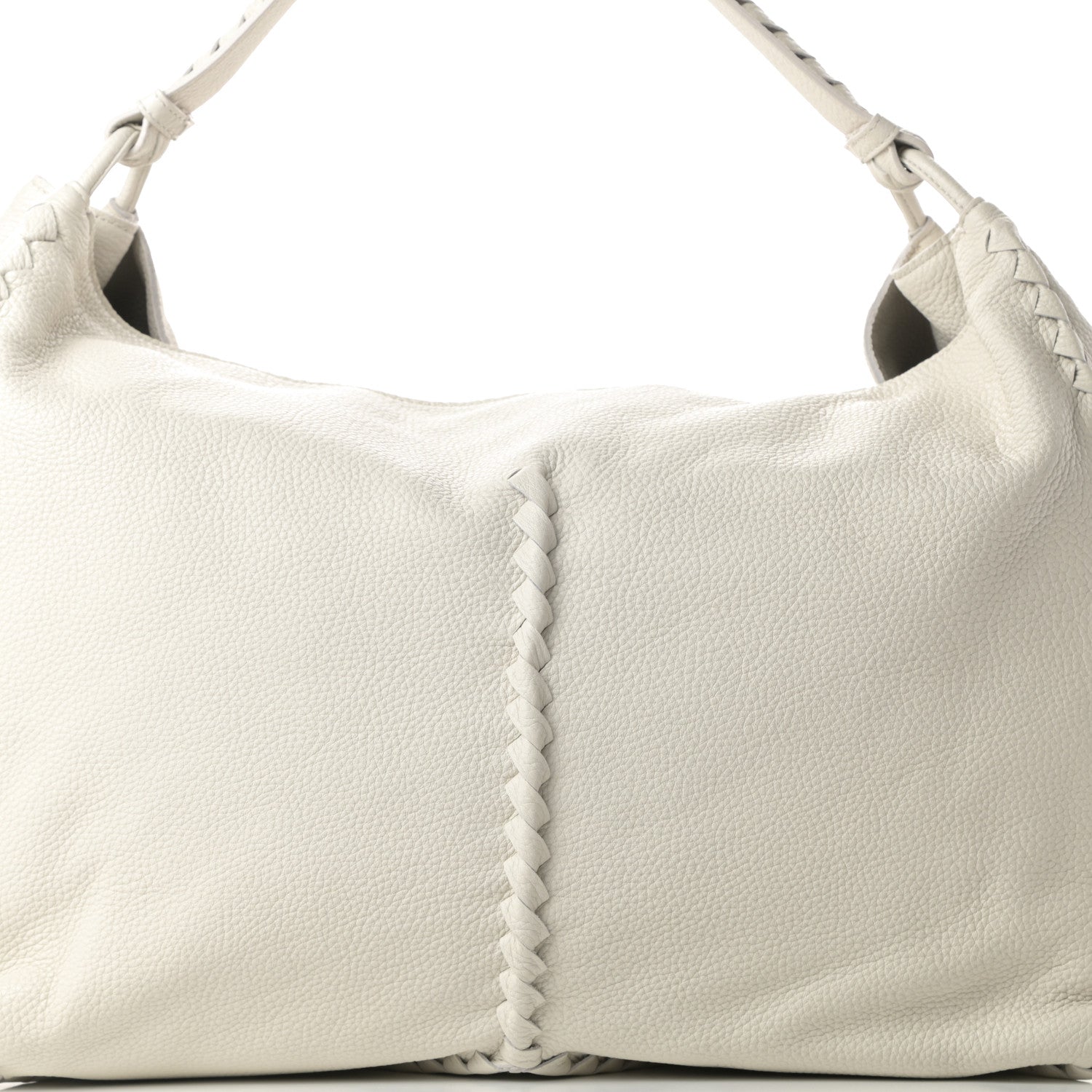 Bottega Veneta Washed Cervo Deerskin Large Hobo Mist 8 of 10