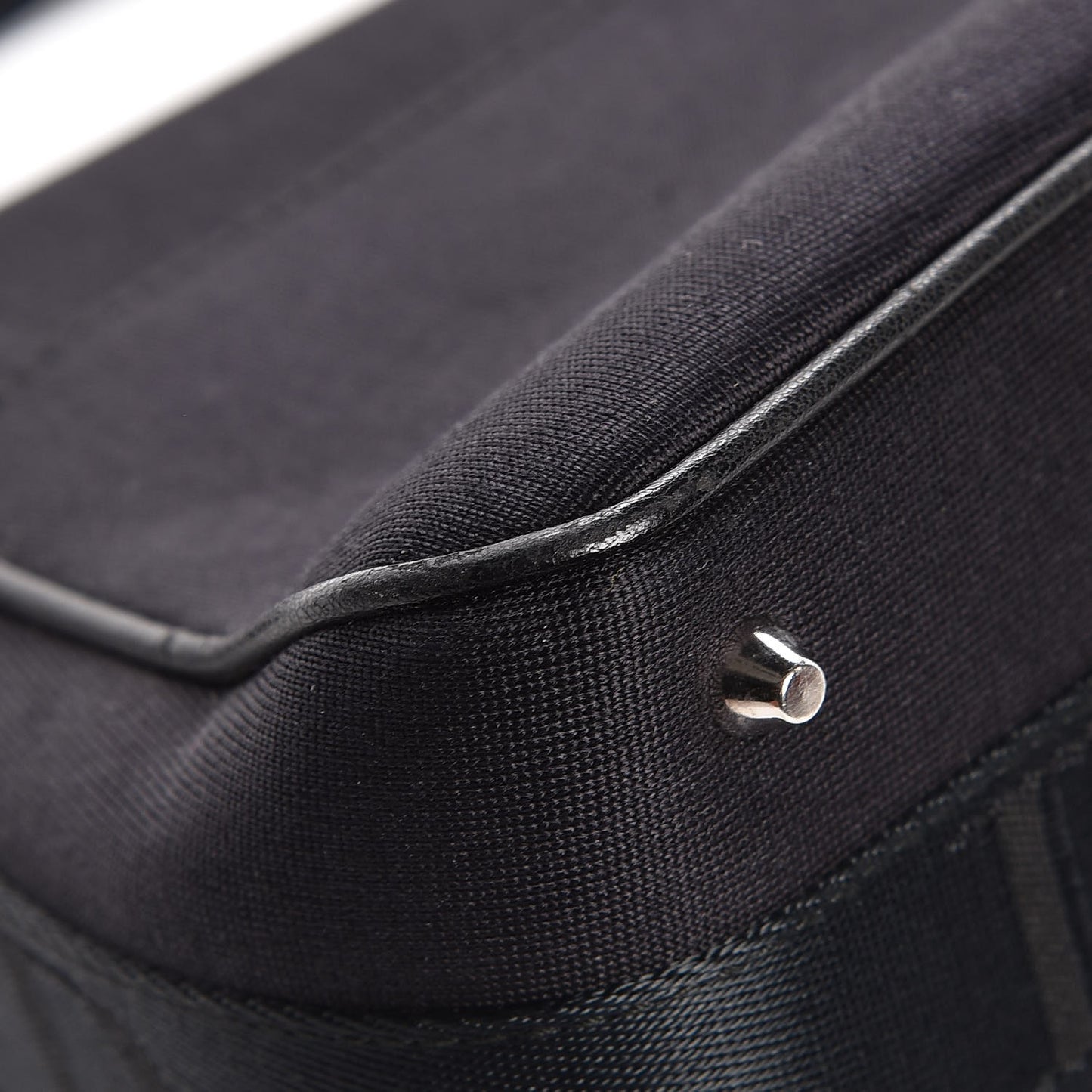 Silk Jersey Crystal Hardcore Clutch Black