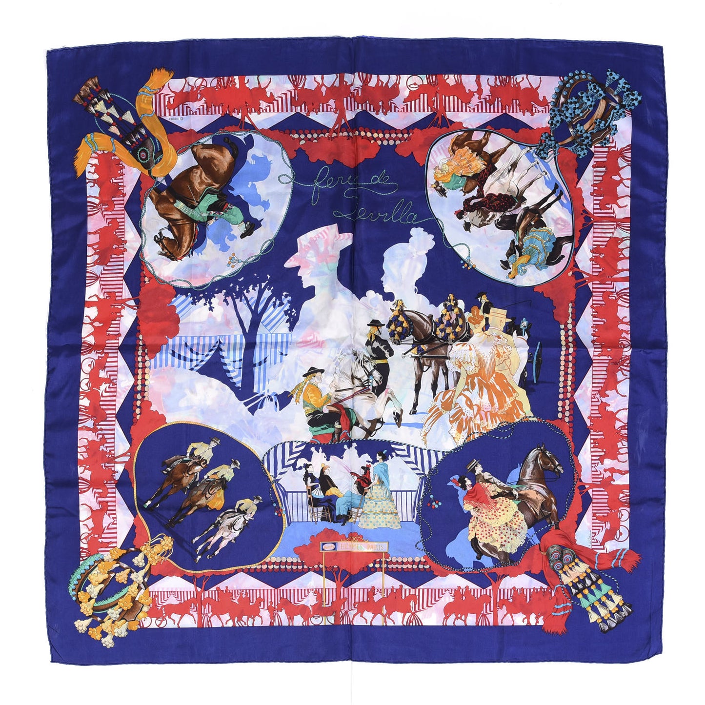 Silk Feria de Sevilla Shawl 140