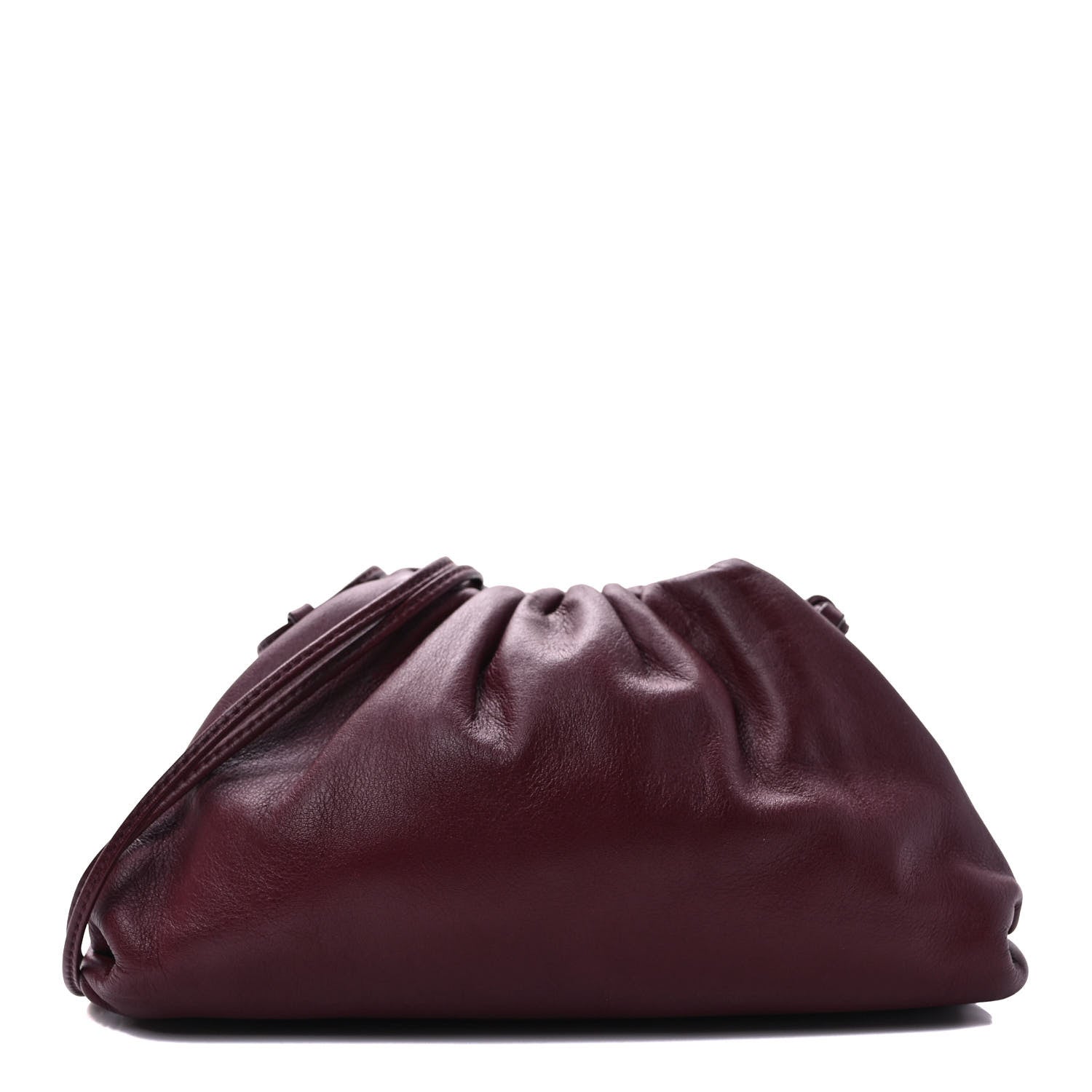 Bottega Veneta Butter Calfskin The Mini Pouch Bordeaux 1 of 8