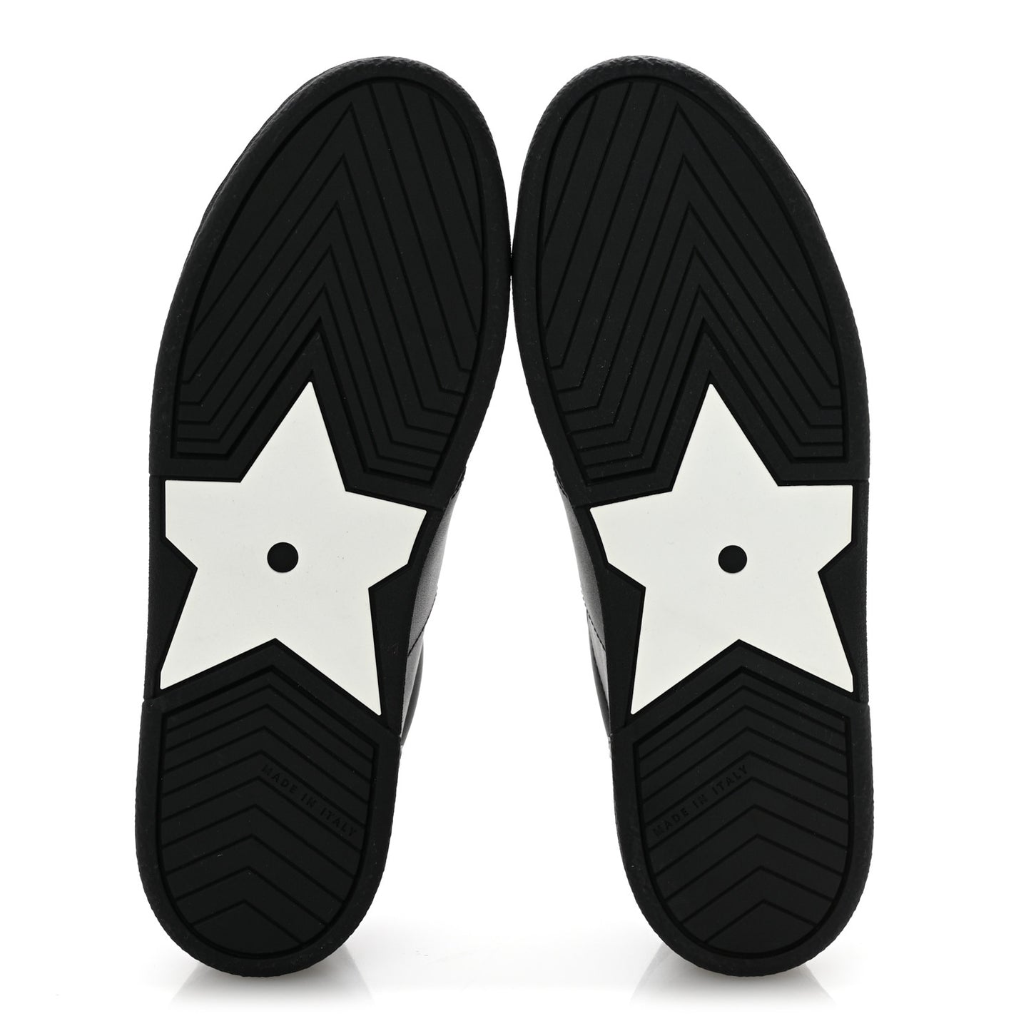 Calfskin Suede Logo Sneakers 36.5 Black