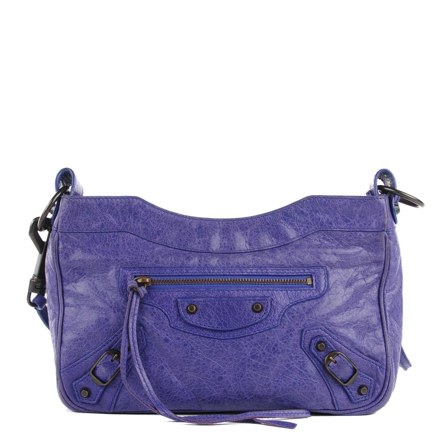 Balenciaga Agneau Classic Hardware Hip Bleu Lavande 1 of 11