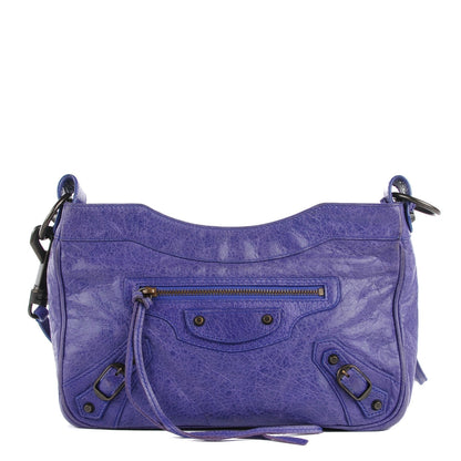Balenciaga Agneau Classic Hardware Hip Bleu Lavande 1 of 11