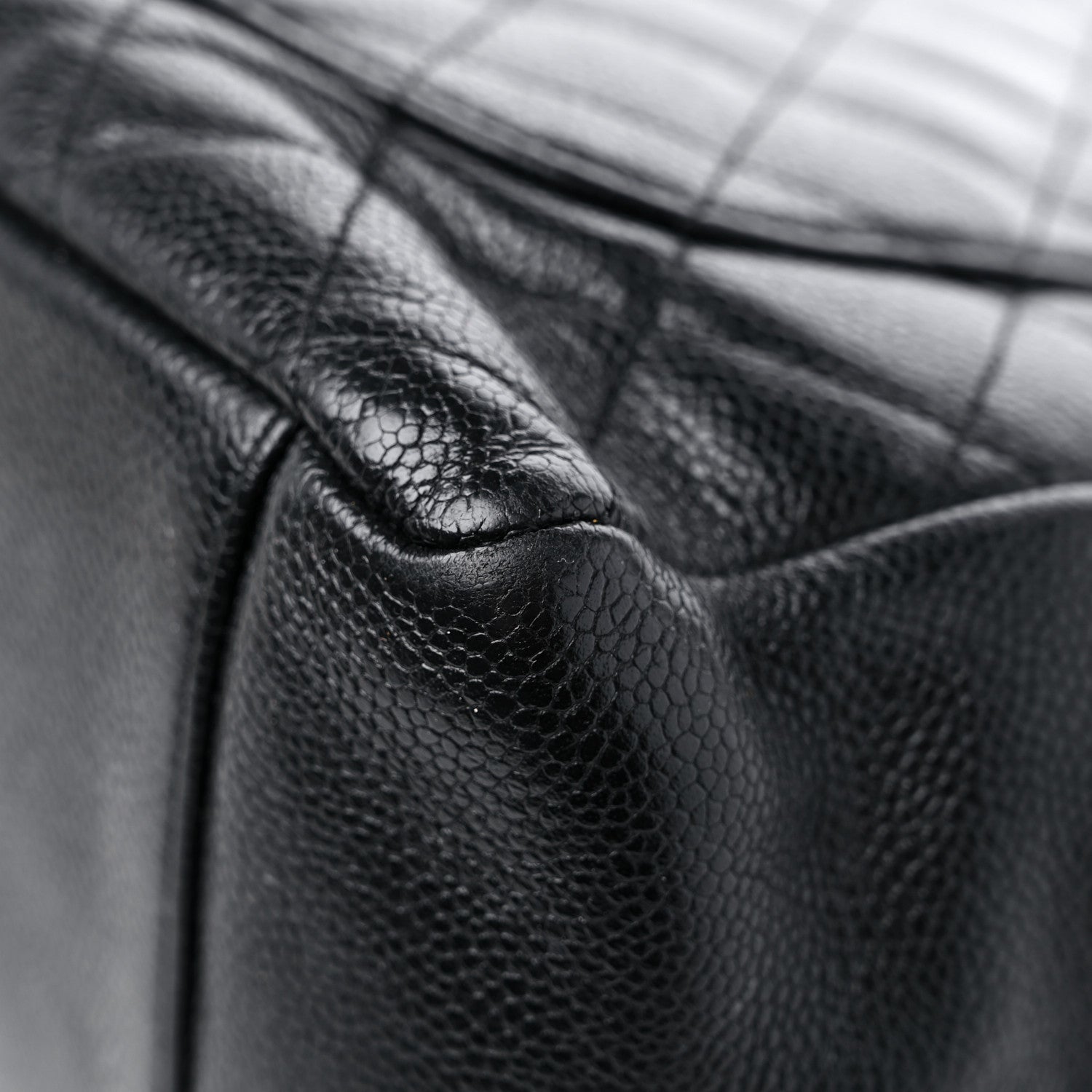 Chanel Caviar Quilted Grand Shopping Tote GST Black 11 of 15