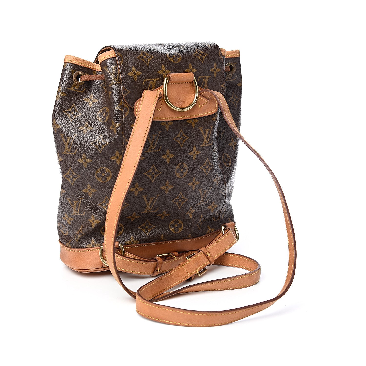 Louis Vuitton Monogram Montsouris MM Backpack 2 of 11