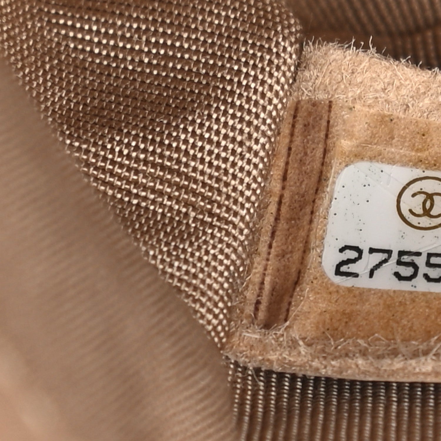 Chanel Caviar Quilted Medium Boy Flap Beige 7 of 10