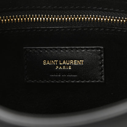 Saint Laurent Smooth Calfskin Le 5 A 7 Hobo Black 5 of 10